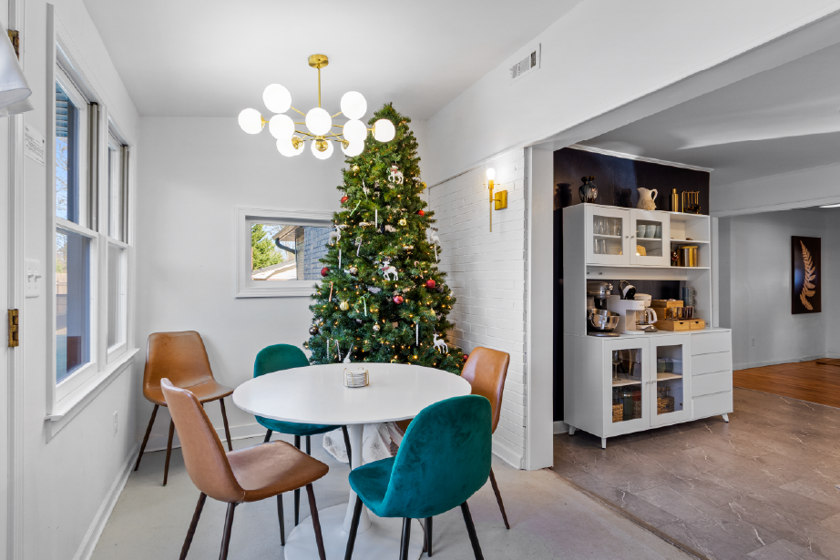 GLOW's thoughtful in-home touches that decorates for holidays so it feels like home away from home.