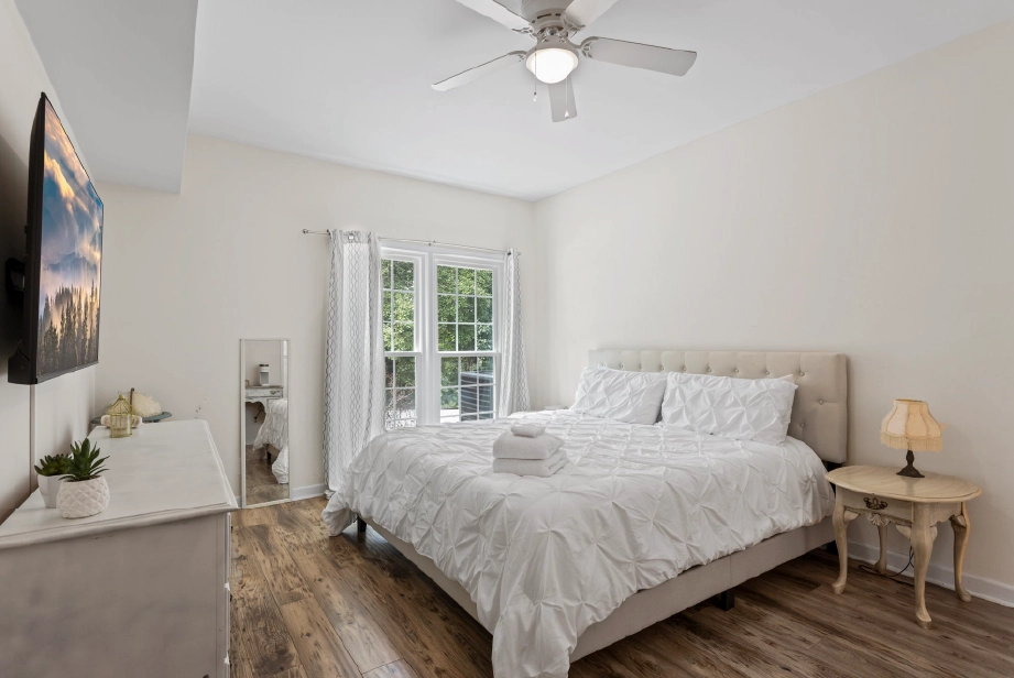 GLOW's Iowa investment property before-and-after renovation demonstrating how targeted improvements increased functionality and rental appeal.