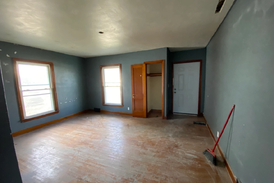 Iowa short-term rental renovation before and after, showcasing thoughtful design updates and functional improvements by GLOW Real Estate.